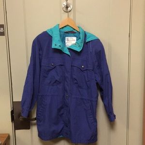 London Fog Purple Rain Jacket